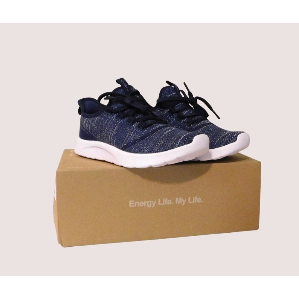 Aleader Energycloud Sneakers Womens 6 Navy Blue Lace Up Tennis Shoes Comfort NEW